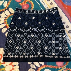 Elegant Embroidered Skirt